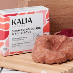 Shampoing Solide à L'Hibiscus - Kalia Nature -Invisibobble® Magasin shampoing solide hibiscus 60g kalia nature