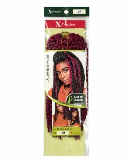 Mèches X-Pression 3D Twist Braid 20 Pouces 2 Mèches X-Pression 3D Twist Braid 20 Pouces – Image 2